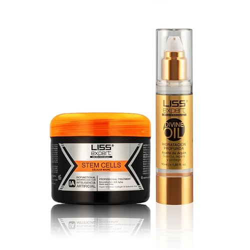 Liss Expert Stem Cells Hair Treatment Set 8.45oz + Oil