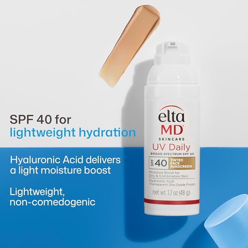EltaMD UV Daily SPF 40 Tinted Face Sunscreen Moisturizer