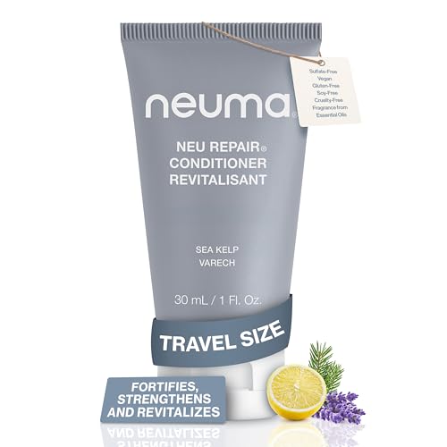 Neuma Neu Repair Conditioner - Protein Hair Treatment for Damaged Hair, Strengthens, Moisturizes, and Reduces Breakage Lemon, Lavender and Fir Needle Scent