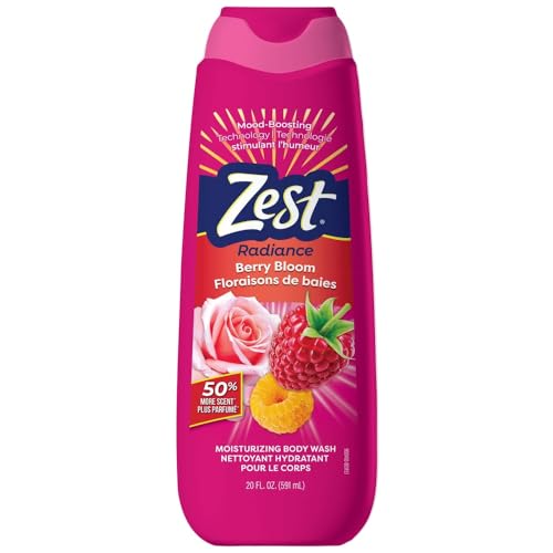 Zest Radiance Moisturizing Body Wash - Coconut Vanilla Glow 16 oz