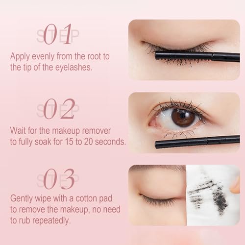 Gentle Mascara Remover with Precision Spiral Brush Head