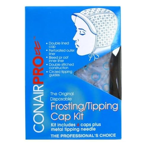 Conair Pro Frosting/Tipping Cap, 4 Count