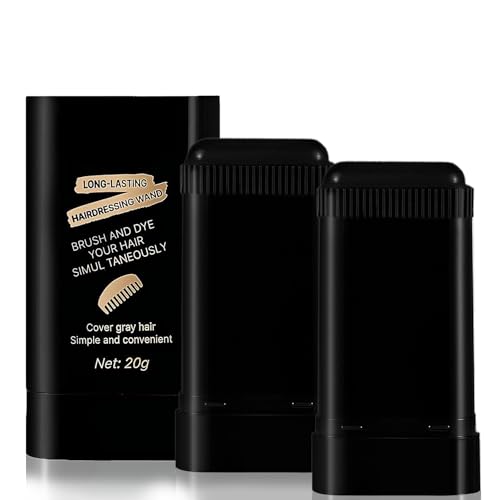 Loobexery 2-in-1 Hair Color Stick & Comb for Quick Gray Coverage