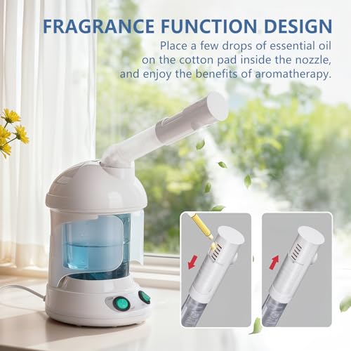 3-in-1 Facial Steamer with Hair & Humidifier Function
