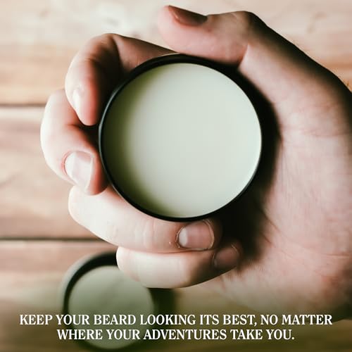Compass Soap - 41¡Æ North | Beard Balm for Men | Best Beard Softener for Men with Nourishing Oils, for Healthier & Fuller Facial Hair Growth, 1 oz.