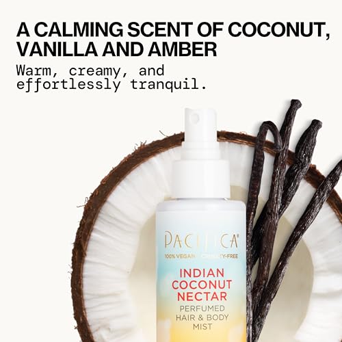 Pacifica Indian Coconut Nectar Hair & Body Mist 5 FL Oz