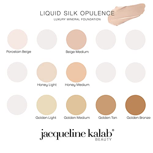 Jacqueline Kalab Liquid Silk Opulence Luxury Mineral Foundation GOLDEN BRONZE