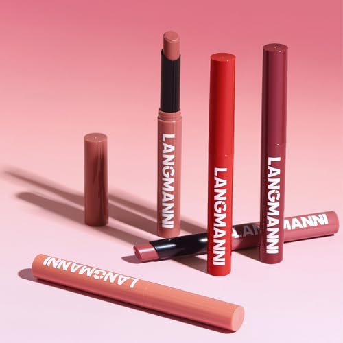 MooGlamor Matte Lipstick Set - 12 Shades, Waterproof & Long-Lasting