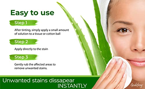 Godefroy Hair Dye Stain Remover with Aloe Vera, 4 oz