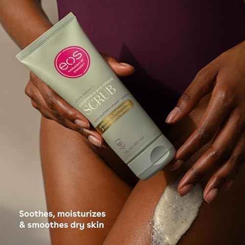 eos Vanilla Cashmere Skin Collection 3-Step Bundle - Pre-Shave Scrub, Butter, Post-Shave Body Cream