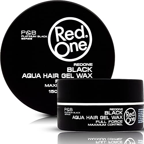 Redone Black Hair Styling Wax 150ml | Extra Hold Gel