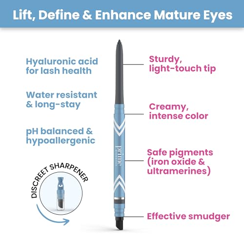 PRIME PROMETICS PrimeEyes Glide Eyeliner (sapphire) + PrimeEyes Brightener (estrella)
