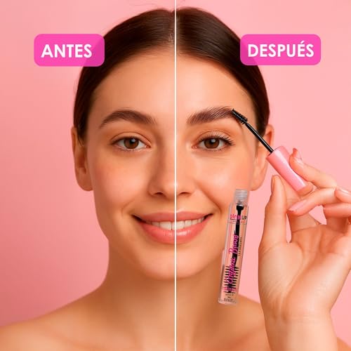 Pink Up Organic Brows Eyebrow Gel | Clear, Long-Lasting Fixation