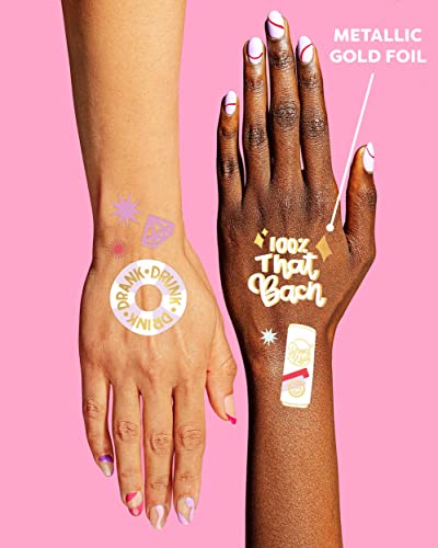 xo, Fetti Bride Vibes Bachelorette Temporary Tattoos - 32 Pack