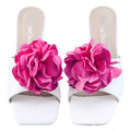 Fabric Rose Flower Shoe Clips for Women - Elegant Removable Floral Buckle