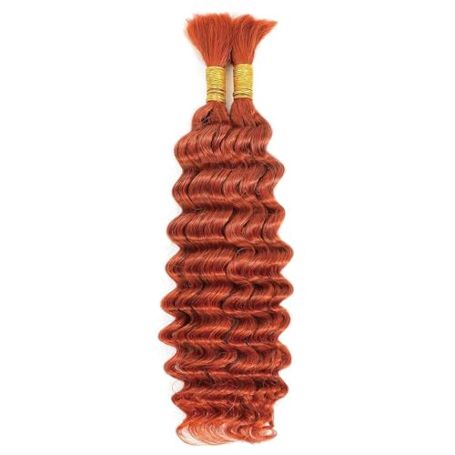 DiexrLamx B-Ginger-350 22 Inch Curly Braiding Hair Extensions for Women