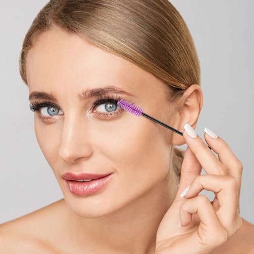 Mascara Wands 1000 Pcs Disposable Eyelash Brushes Spoolies