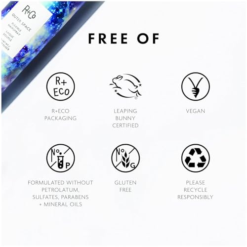 R+Co OUTER SPACE Flexible Hairspray ? Light Hold & Long-Lasting Hair Spray, Adds Shine & Flexibility, All Hair Types