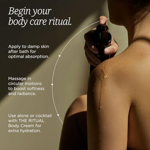Colleen Rothschild THE RITUAL Body Oil with Safflower & Baobab - Fast-Absorbing and Lightly Aromatic Luxury Oil for Glowing, Soft Skin