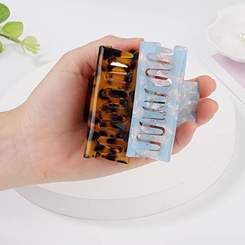 8 Pack Hair Claw Clips for Women 3 Inch