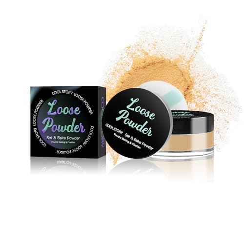 Honey Beige Loose Setting Powder, 6g Matte Bake Makeup