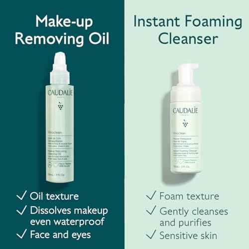 Caudalie Vinoclean Makeup Removing Cleansing Oil, Waterproof Makeup Remover