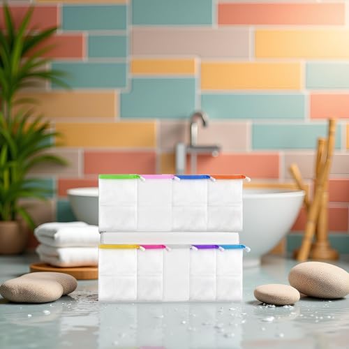 10 Pack Foam Mesh Bags for Soap Storage & Travel - Durable Hangable Pouches