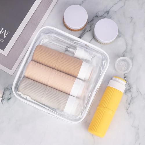 JessLab 16 Pack TSA-Approved Travel Bottles & Containers