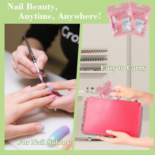 Press On Nail Prep Kit with Glue & Nail File (20pcs)