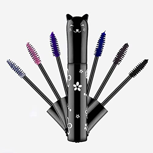 6 colored Mascara sets Gift mascara volume and length White Blue Purple Black Brown Pink Waterproof Natural Hypoallergenic Color Makeup Best Benefit Volumizing Lengthening Curling Defining Washable