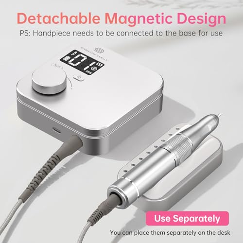 CHRISTINE SHELLY Rechargeable Nail Drill - 35000 RPM Efile Kit