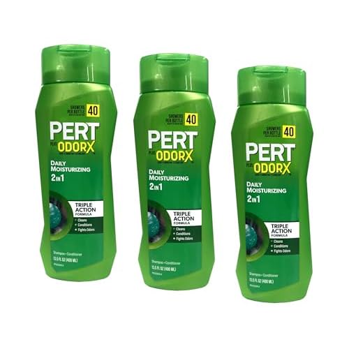Pert Plus 2-in-1 Shampoo Plus Conditioner, Normal Hair 13.50 oz (Pack of 3)