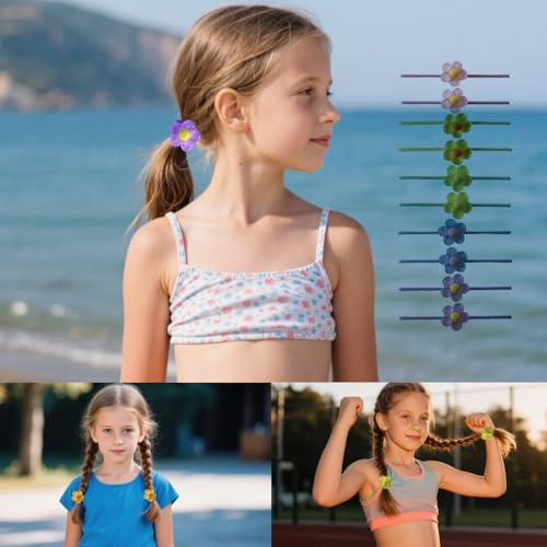 Extra Small Hair Ties for All Hair Types - 20 Pack