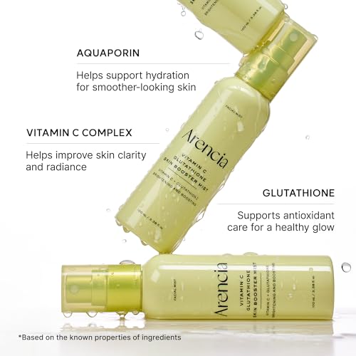 Vitamin C & Glutathione Facial Mist Spray, 3.38 fl oz