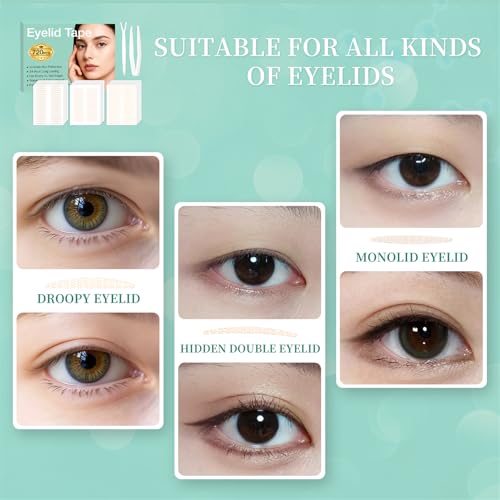 720pcs Invisible Double Eyelid Tape – Ultra-Thin Lift for Sagging Lids