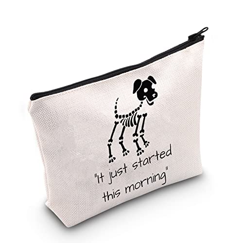 TSOTMO Veterinarian Gift Veterinary Zipper Pouch Makeup Bag Gift Vet Appreciation Gift Thank Gift Vet Tech Gift Rescuing Animal Gift (started)
