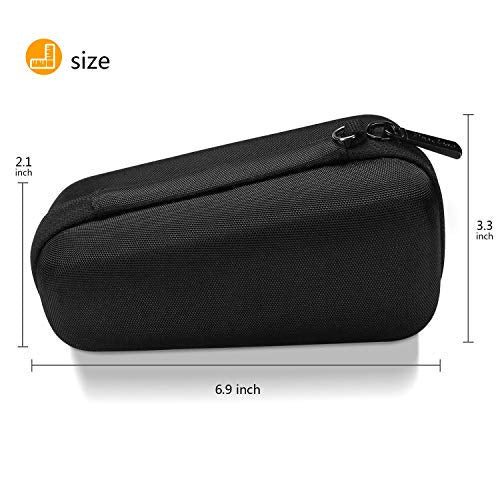 ProCase Carrying Case for Norelco Electric Shaver, Travel Carry Protective Bag for Norelco Men's Trimmer and Shaver 4500 3100 6400 9700 1150x 8900 1100, Father¡¯s Day Choice -Black