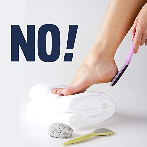 Epielle Exfoliating Foot Peel Mask - 2 Pairs for Cracked Heels & Calluses