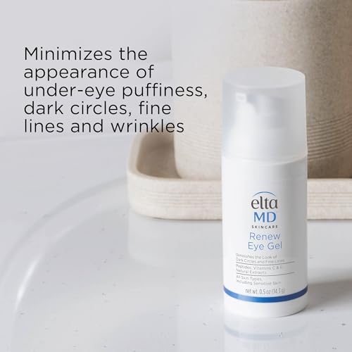 EltaMD Renew Eye Gel Serum - Dark Circles & Wrinkles, 0.5 oz