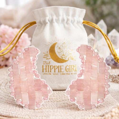 Crystal Under Eye Mask – Rose Quartz Cooling Eye Roller