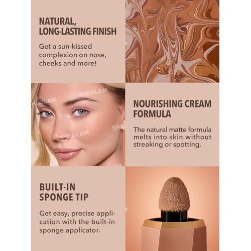 SHEGLAM Sun Beam Matte Liquid Bronzer-Toffee