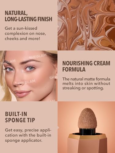 SHEGLAM Sun Beam Matte Liquid Bronzer in Toffee