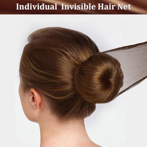 Dance Hair Accessories Kit with U-Shaped Pins & Hair Nets