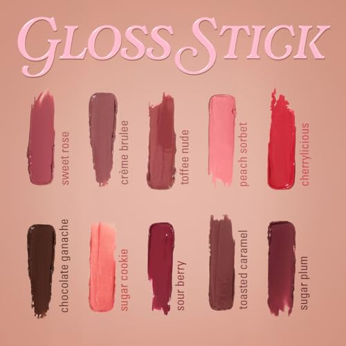 Pout Lip Gloss Stick - Toffee Nude, Pigmented High-Shine