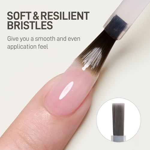 GAOY Gel Base Coat for Gel Nail Polish, 16ml Ultra Adhesive No Wipe Clear Foundation for Long Lasting UV Light Cure Nail Art DIY at Home