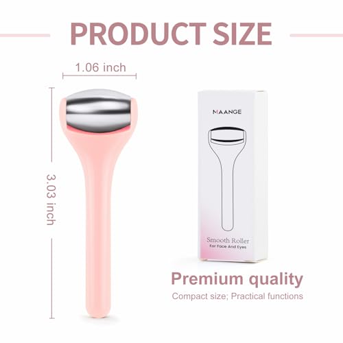 MAANGE Mini Ice Roller for Eyes & Face - Stainless Steel Massager