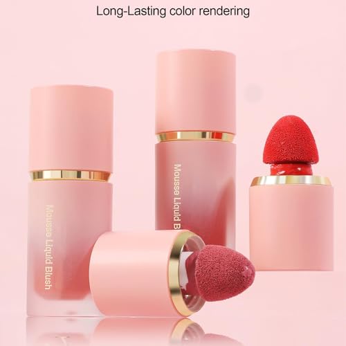 Liquid Blush Set 2-Pack - Long-Lasting Cream Blush Makeup