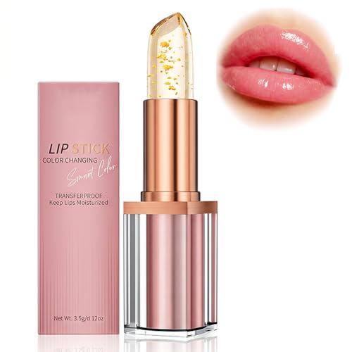 Color Changing Lipstick for Older Women - Long Lasting Moisturizing Gloss