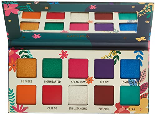 Moira Fearless Heart Eye Shadow Palette - 10 Pigmented Mattes & Shimmers