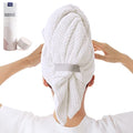 Microfiber Hair Towel Wrap for Long Thick Curly Hair - Fast Dry